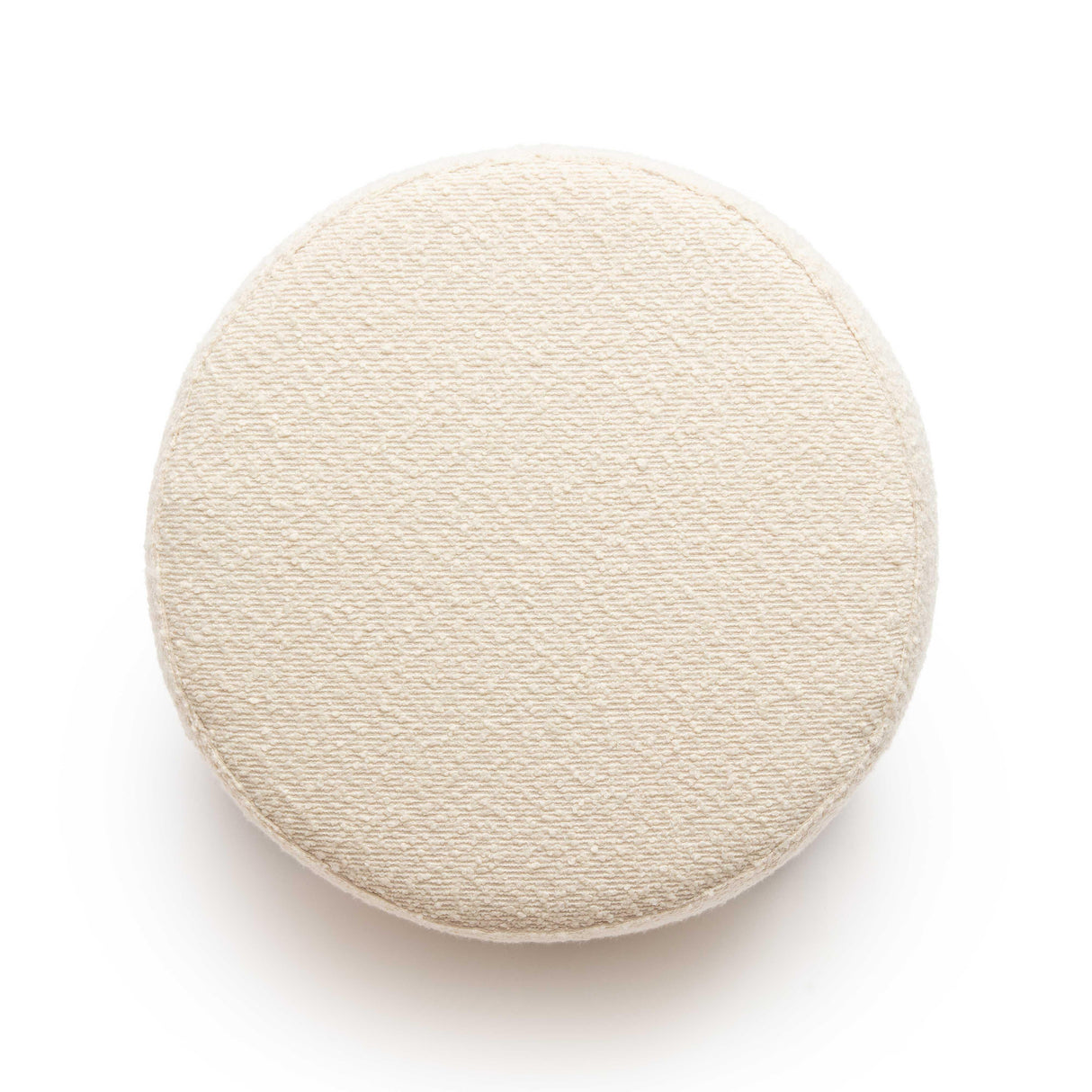 TOV Jaine Cream Boucle Stool