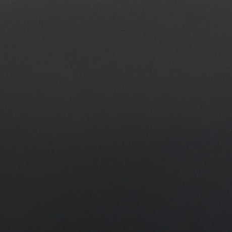 TOV Shag Me Black Performance Vegan Leather Ottoman