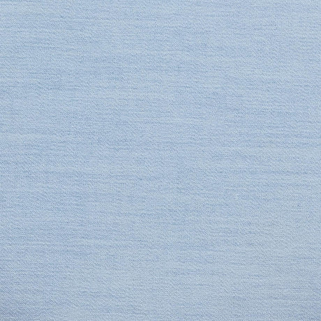 TOV Dex Faded Blue Upcycled Fabric Ottoman