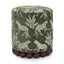 TOV Dex Olive Green Leopard Jacquard Ottoman