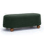TOV Jaine Forest Green Boucle Large Ottoman
