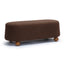 TOV Jaine Brown Boucle Large Ottoman