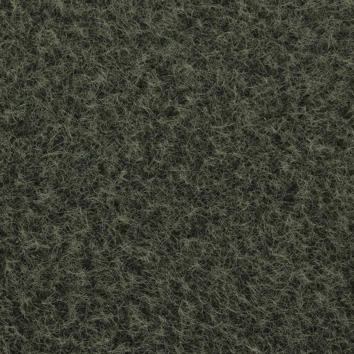 TOV Jaine Forest Green Loose Mohair Large Ottoman