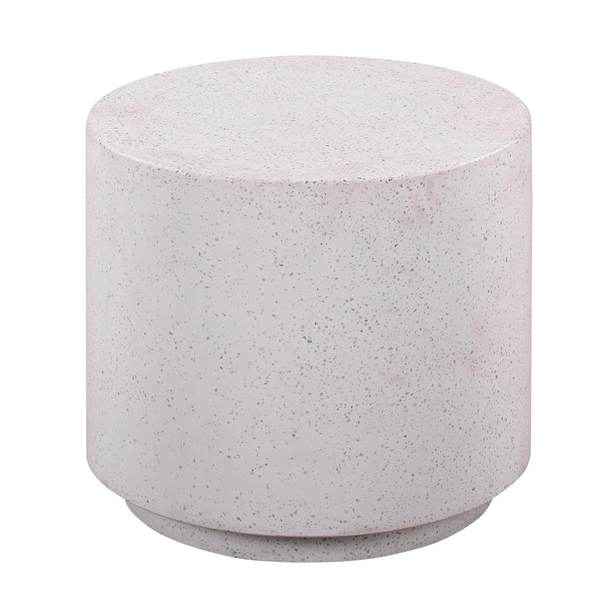 TOV Terrazzo Light Speckled Side Table