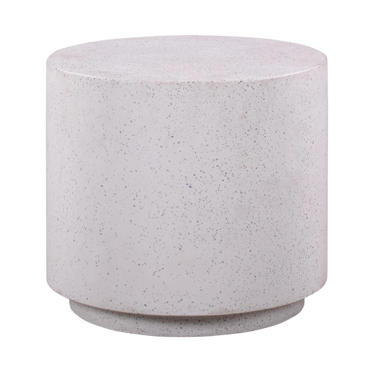 TOV Terrazzo Light Speckled Side Table