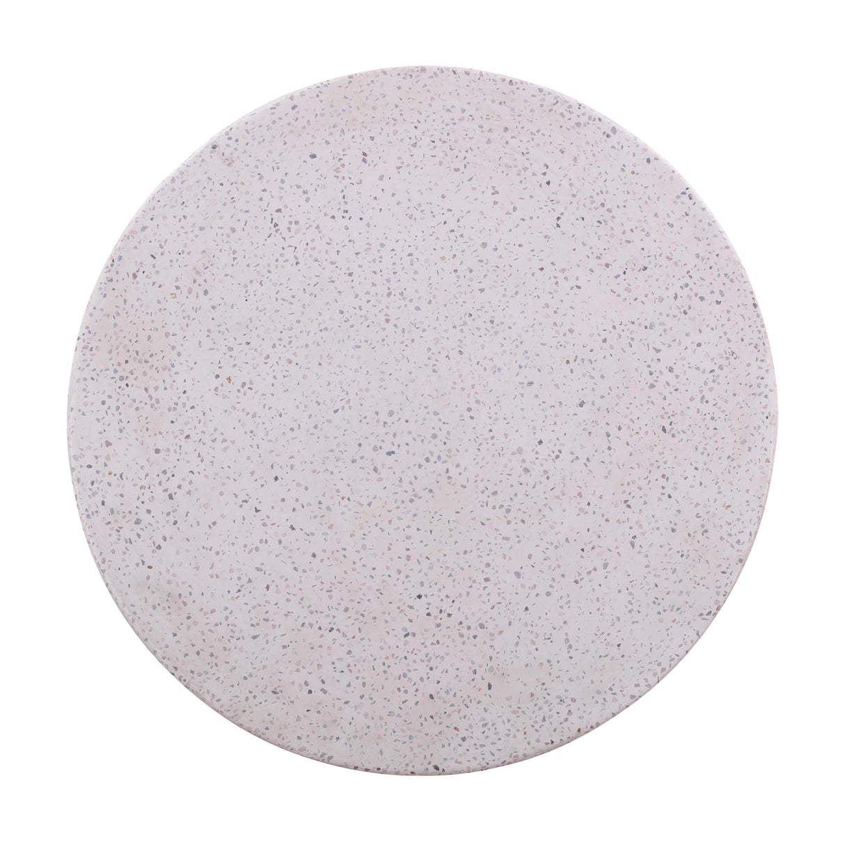TOV Terrazzo Light Speckled Side Table