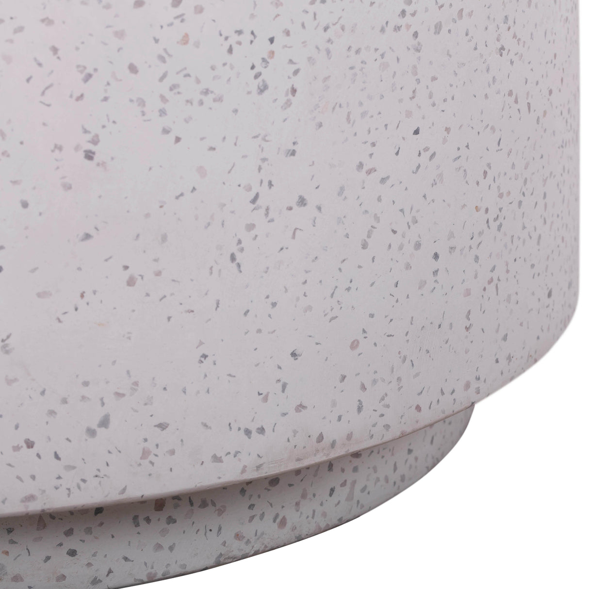 TOV Terrazzo Light Speckled Side Table