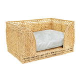 TOV Milou Natural Rattan Small Pet Bed