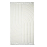 TOV Loop White 8' x 10' Area Rug