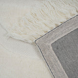TOV Loop White 8' x 10' Area Rug