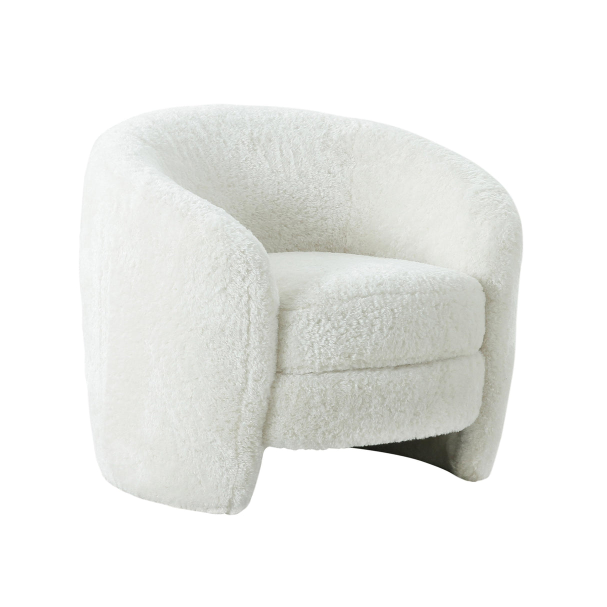 TOV Dakota Faux Shearling Armchair