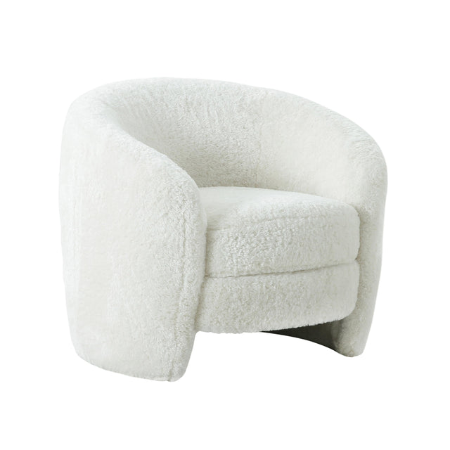 TOV Dakota Faux Shearling Armchair