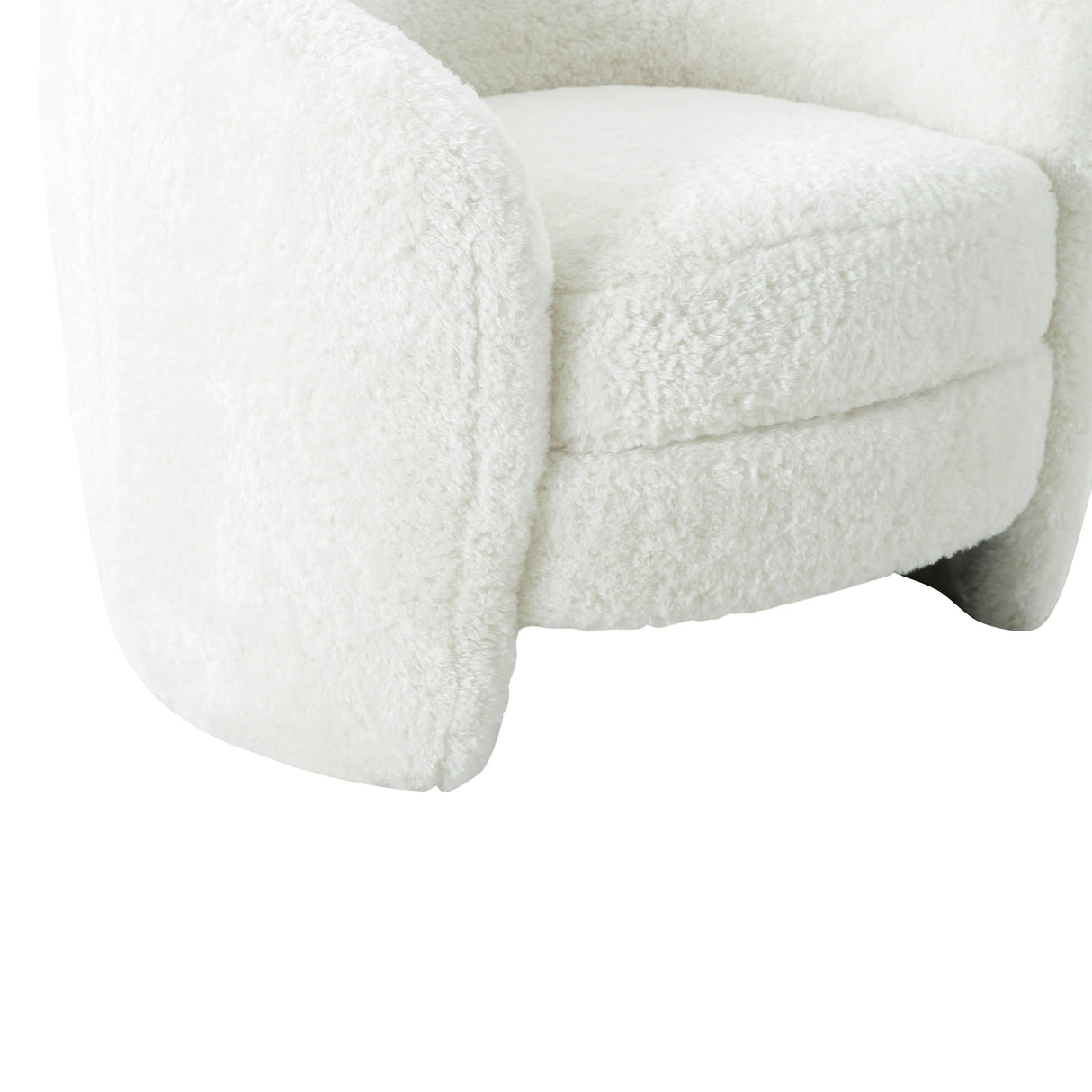 TOV Dakota Faux Shearling Armchair