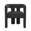 TOV Sloane Black Velvet Chair