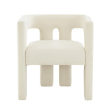 TOV Sloane Cream Velvet Chair