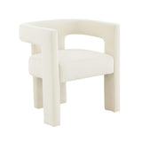 TOV Sloane Cream Velvet Chair