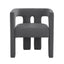 TOV Sloane Dark Grey Velvet Chair