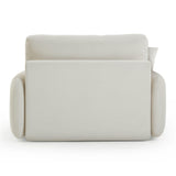 TOV Rachelle Cream Velvet Lounge Chair