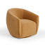 TOV Jordan Tan Velvet Swivel Chair