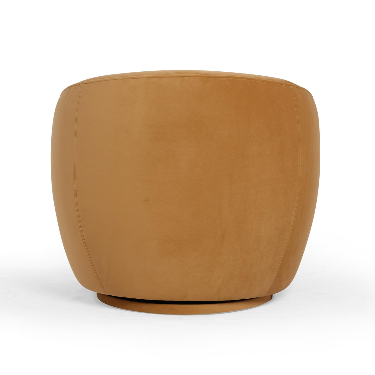 TOV Jordan Tan Velvet Swivel Chair