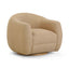 TOV Judy Honey Boucle Swivel Chair