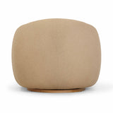 TOV Judy Honey Boucle Swivel Chair