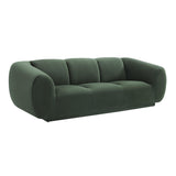 TOV Emmet Forest Green Velvet Sofa
