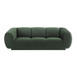 TOV Emmet Forest Green Velvet Sofa