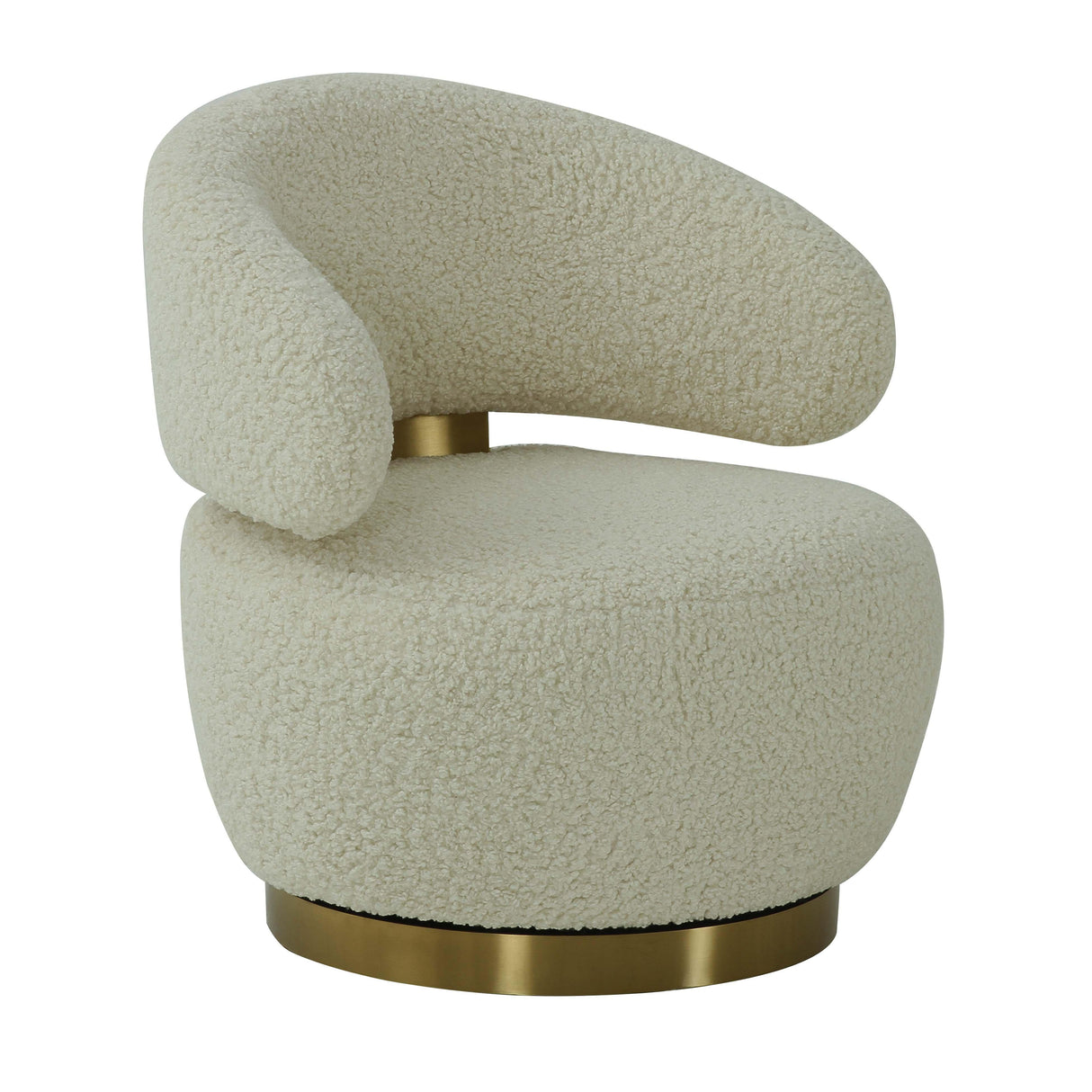 TOV Austin Faux Shearling Chair