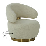 TOV Austin Faux Shearling Chair