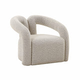 TOV Jenn Speckled Boucle Accent Chair