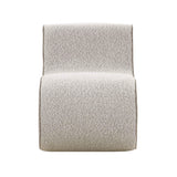 TOV Senna Speckled Grey Boucle Accent Chair