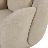 TOV Misty Cream Boucle Accent Chair