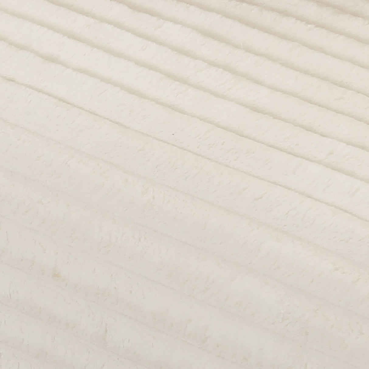 TOV Tarra Fluffy Oversized Cream Corduroy Armchair