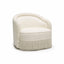 TOV Pamela Cream Boucle Tassel Lounge Chair
