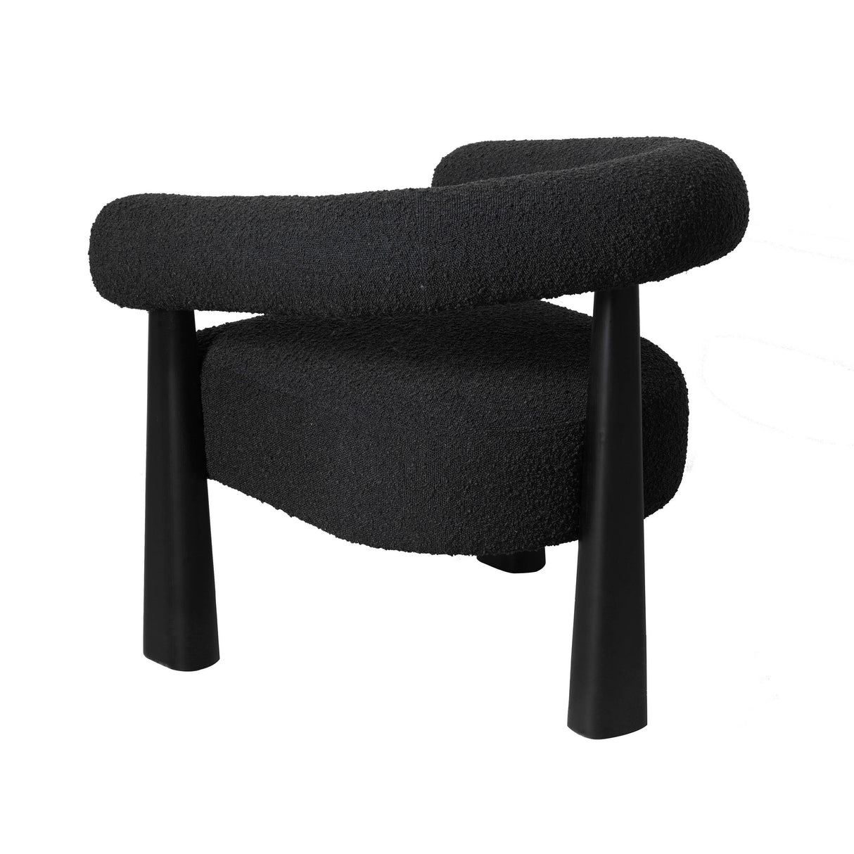 TOV Spara Black Performance Boucle Accent Chair