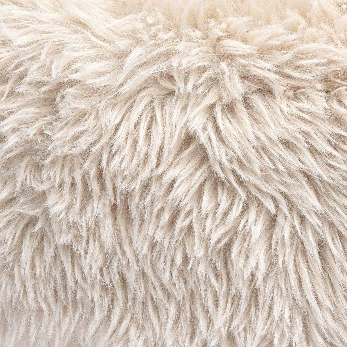 TOV Carmel Natural Vegan Shearling Accent Chair