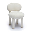 TOV Manu Cream Performance Boucle Side Chair