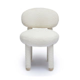 TOV Manu Cream Performance Boucle Side Chair