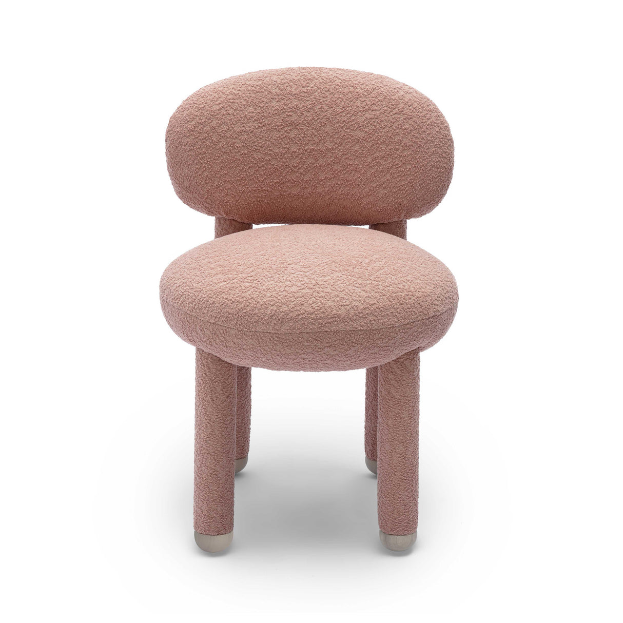 TOV Manu Rose Pink Performance Boucle Side Chair