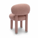 TOV Manu Rose Pink Performance Boucle Side Chair