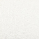 TOV Charli Cream Basketweave Chenille Swivel Chair