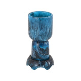 TOV Platform Blue Swirl Resin Kiddush Cup