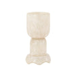 TOV Platform Tan Swirl Resin Kiddush Cup