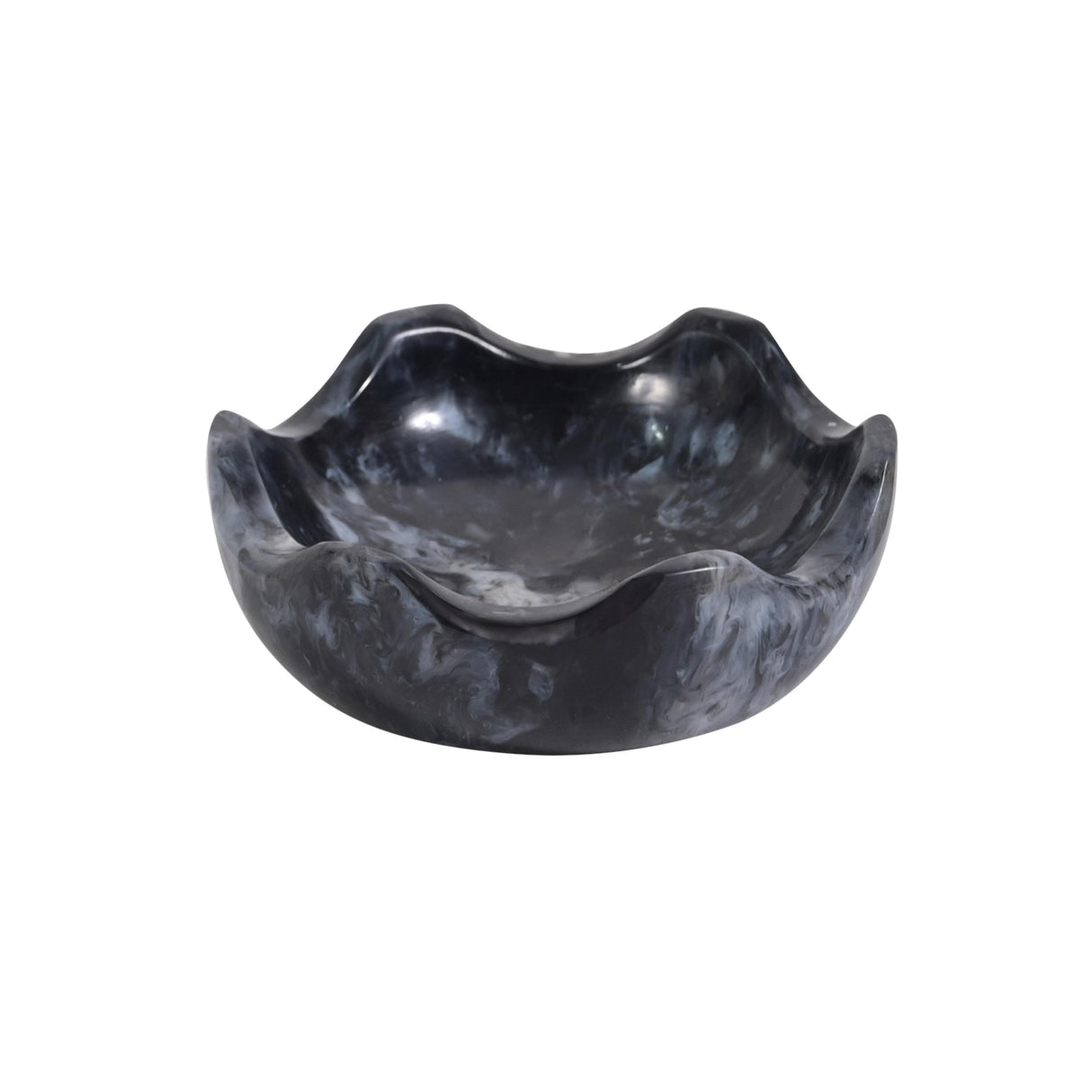 TOV Platform Black Swirl Resin Kiddush Cup