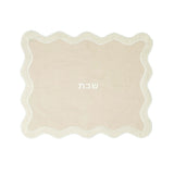 TOV TOV Taupe Wavy Challah Cover