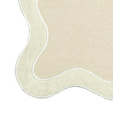 TOV TOV Taupe Wavy Challah Cover