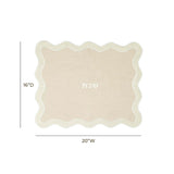TOV TOV Taupe Wavy Challah Cover