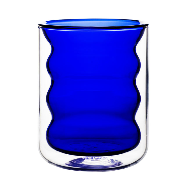 TOV Waves Blue Water Glass - Set of 4