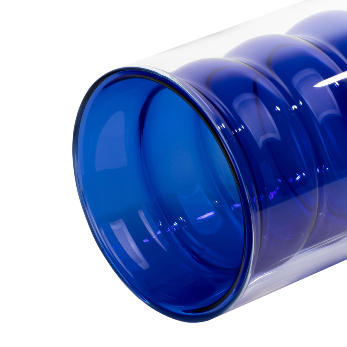 TOV Waves Blue Water Glass - Set of 4